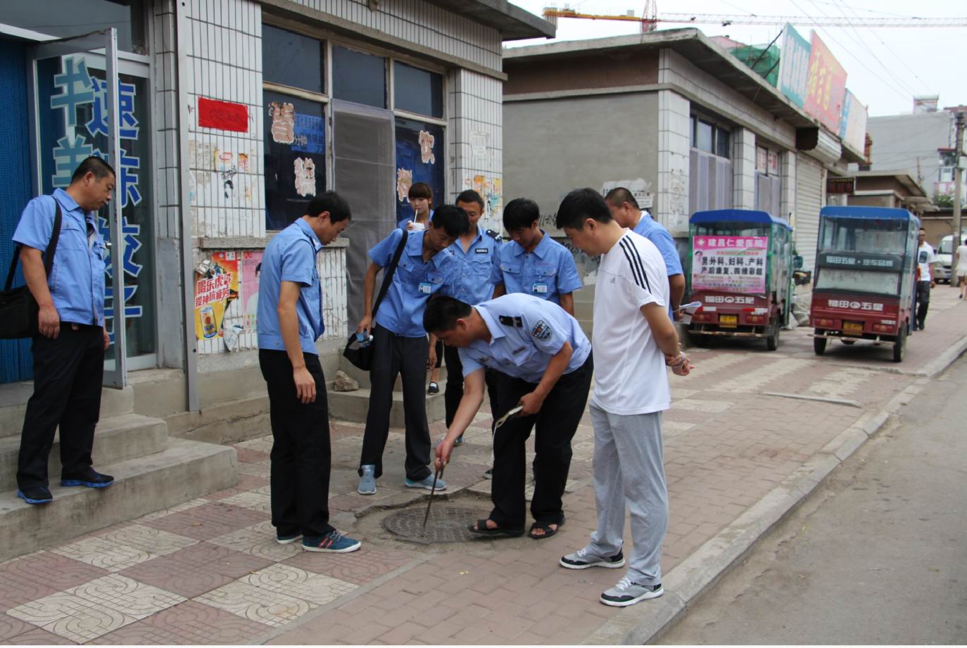 20150801 城区商业用户用水检查