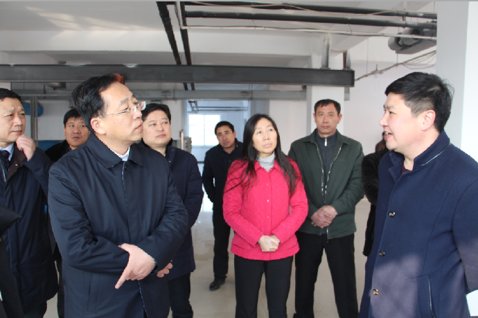 20170125  县领导到公司走访慰问