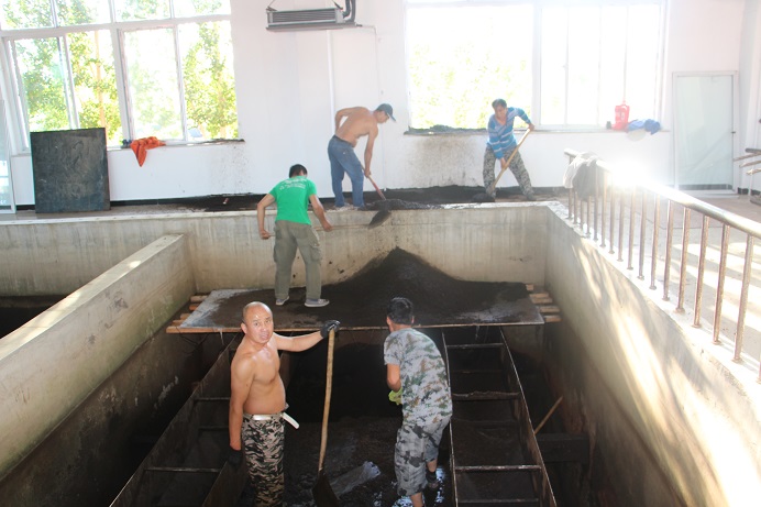 20170911  1.76万吨水厂滤池改造
